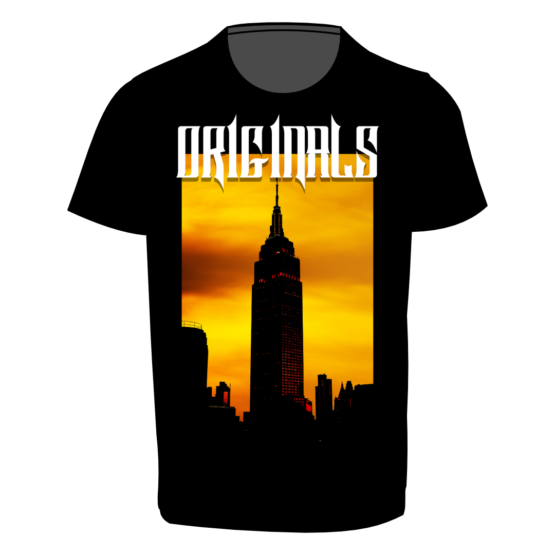 New York Tee Black